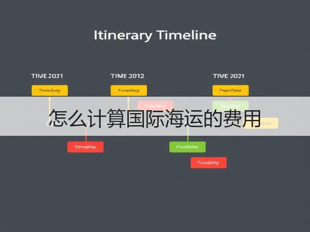 怎么计算国际海运的费用(图3)