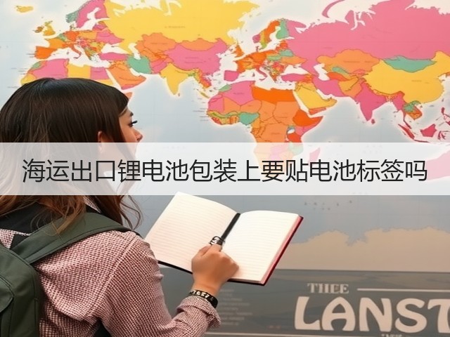 海运出口锂电池包装上要贴电池标签吗(图1)