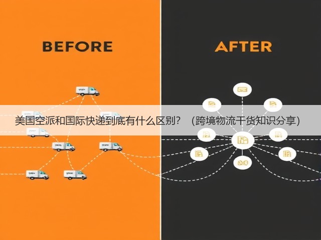 美国空派和国际快递到底有什么区别?(跨境物流干货知识分享)(图1) 美国空派和国际快递到底有什么区别?(跨境物流干货知识分享)(图1)