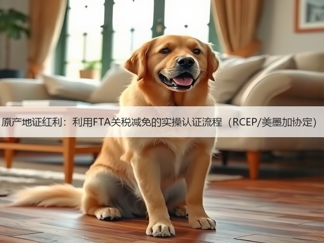 原产地证红利:利用FTA关税减免的实操认证流程(RCEP/美墨加协定)(图2) 原产地证红利:利用FTA关税减免的实操认证流程(RCEP/美墨加协定)(图2)