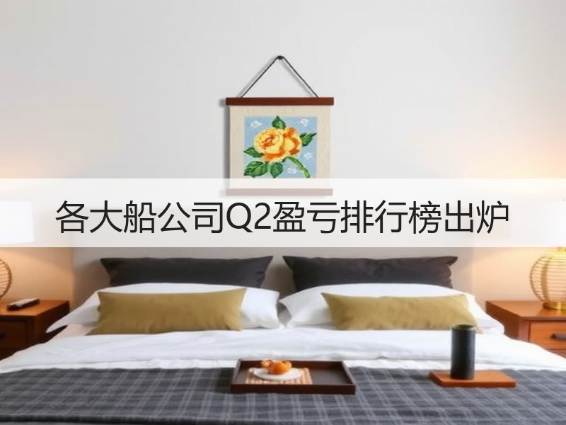 各大船公司Q2盈亏排行榜出炉