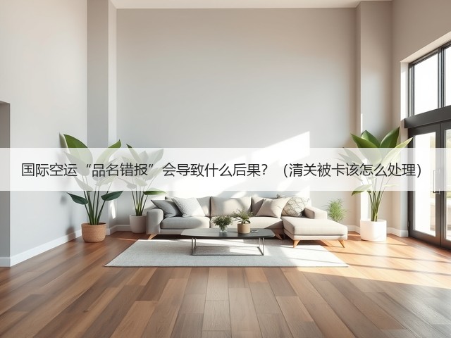国际空运“品名错报”会导致什么后果?(清关被卡该怎么处理)(图3) 国际空运“品名错报”会导致什么后果?(清关被卡该怎么处理)(图3)