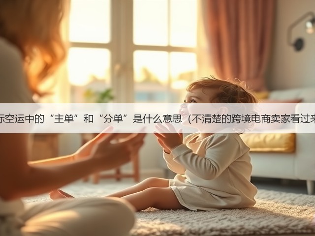国际空运中的“主单”和“分单”是什么意思（不清楚的跨境电商卖家看过来）(图2)