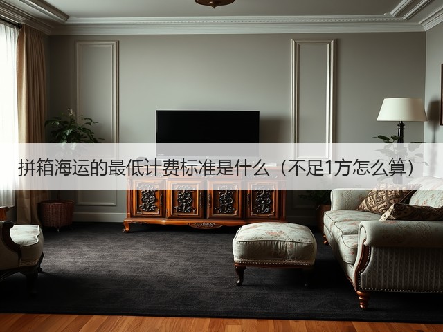 拼箱海运的最低计费标准是什么(不足1方怎么算)(图3) 拼箱海运的最低计费标准是什么(不足1方怎么算)(图3)