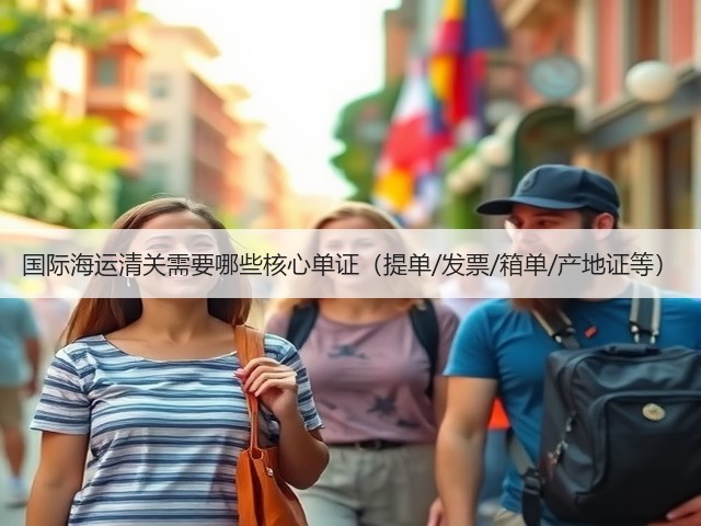 国际海运清关需要哪些核心单证(提单/发票/箱单/产地证等)(图2) 国际海运清关需要哪些核心单证(提单/发票/箱单/产地证等)(图2)