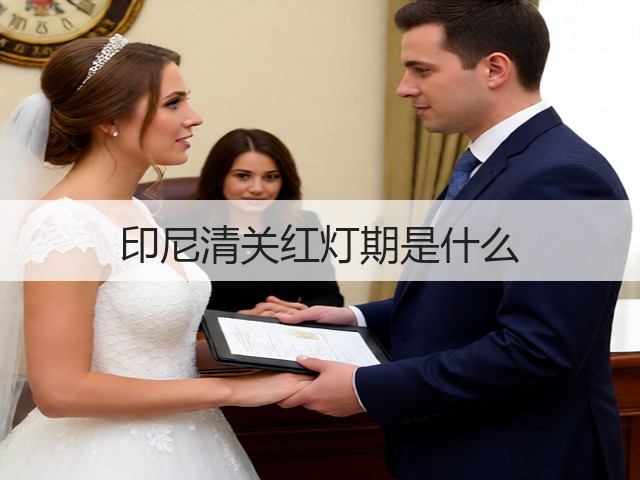 印尼清关红灯期是什么(图1)