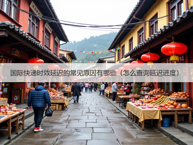 国际快递时效延迟的常见原因有哪些(怎么查询延迟进度)(图2) 国际快递时效延迟的常见原因有哪些(怎么查询延迟进度)(图2)