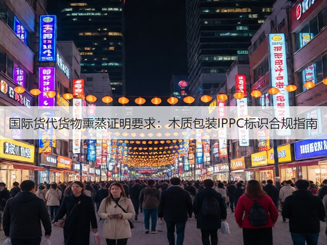 国际货代货物熏蒸证明要求:木质包装IPPC标识合规指南(图1) 国际货代货物熏蒸证明要求:木质包装IPPC标识合规指南(图1)