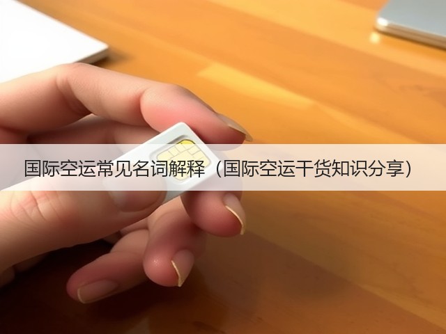国际空运常见名词解释(国际空运干货知识分享)(图3) 国际空运常见名词解释(国际空运干货知识分享)(图3)
