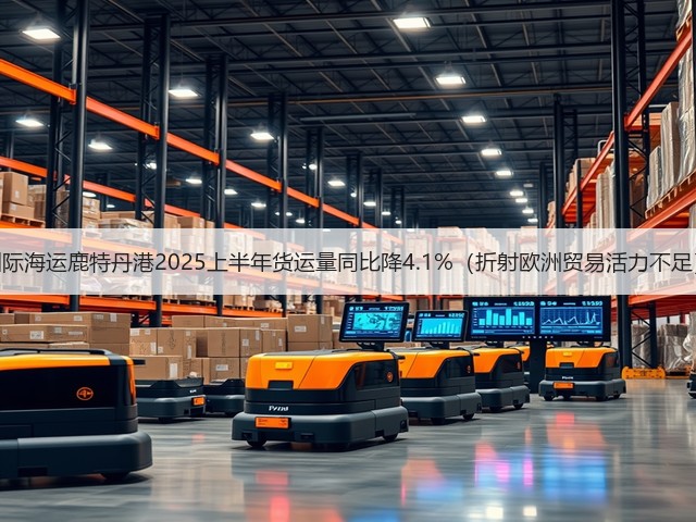 国际海运鹿特丹港2025上半年货运量同比降4.1%（折射欧洲贸易活力不足）(图3)