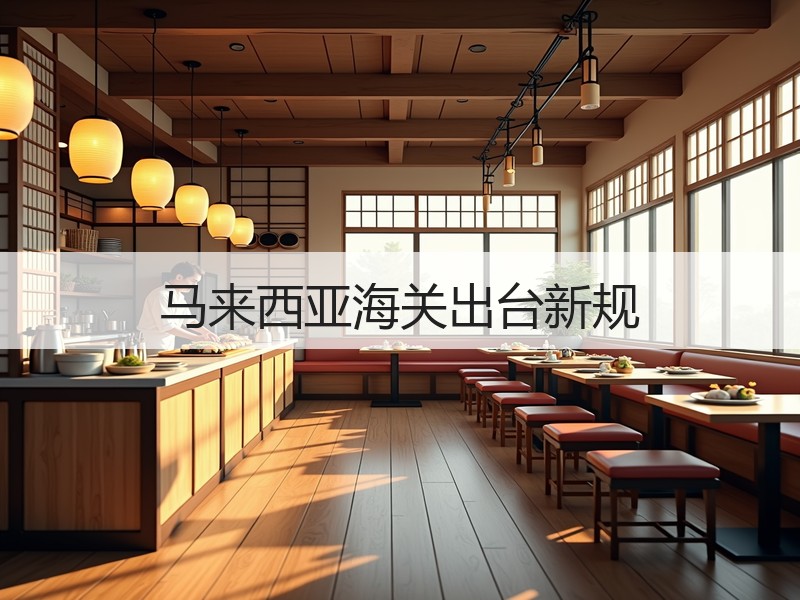 马来西亚海关出台新规