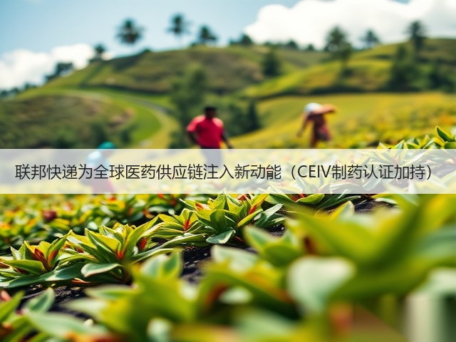 联邦快递为全球医药供应链注入新动能（CEIV制药认证加持）(图1)