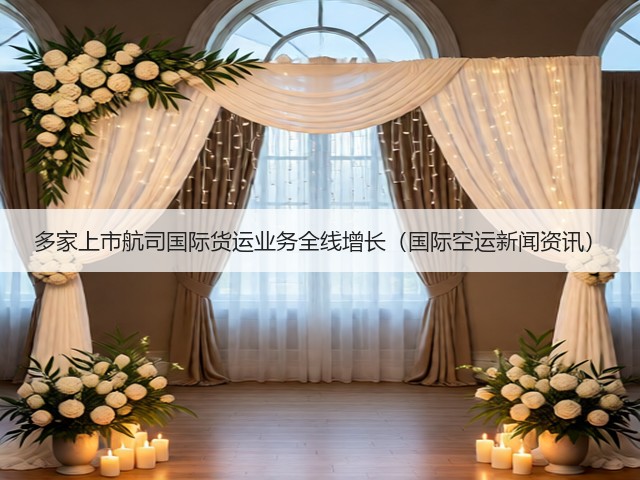 多家上市航司国际货运业务全线增长（国际空运新闻资讯）(图3)