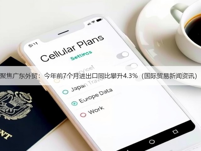 聚焦广东外贸：今年前7个月进出口同比攀升4.3%（国际贸易新闻资讯）(图3)