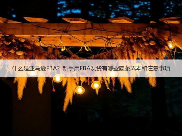 什么是亚马逊FBA?新手用FBA发货有哪些隐藏成本和注意事项(图2) 什么是亚马逊FBA?新手用FBA发货有哪些隐藏成本和注意事项(图2)