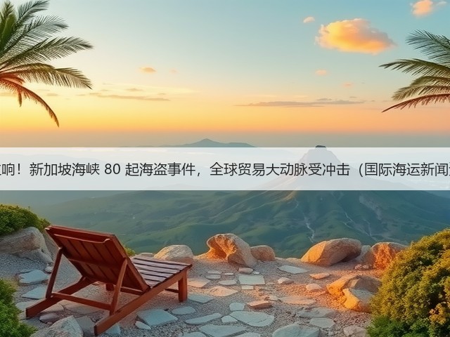 警报拉响！新加坡海峡 80 起海盗事件，全球贸易大动脉受冲击（国际海运新闻资讯）(图1)