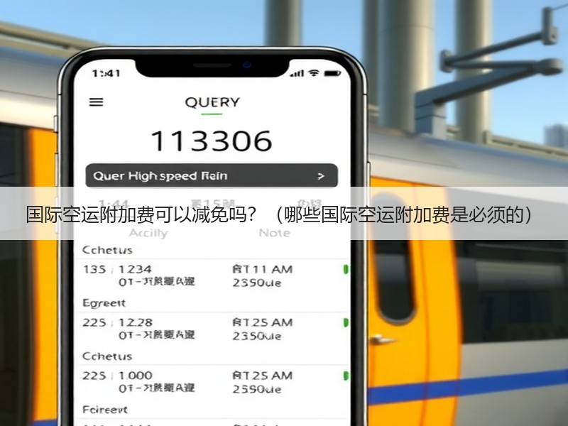 国际空运附加费可以减免吗？（哪些国际空运附加费是必须的）