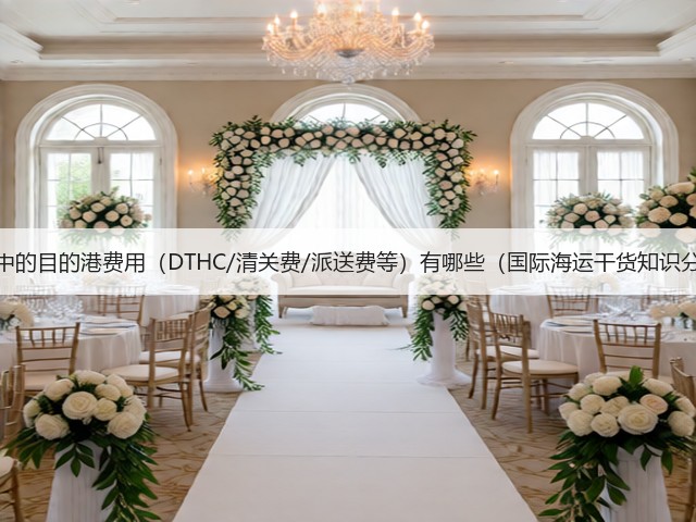 海运中的目的港费用(DTHC/清关费/派送费等)有哪些(国际海运干货知识分享)(图2) 海运中的目的港费用(DTHC/清关费/派送费等)有哪些(国际海运干货知识分享)(图2)