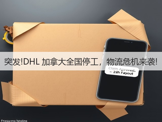 突发!DHL 加拿大全国停工，物流危机来袭!(图1)