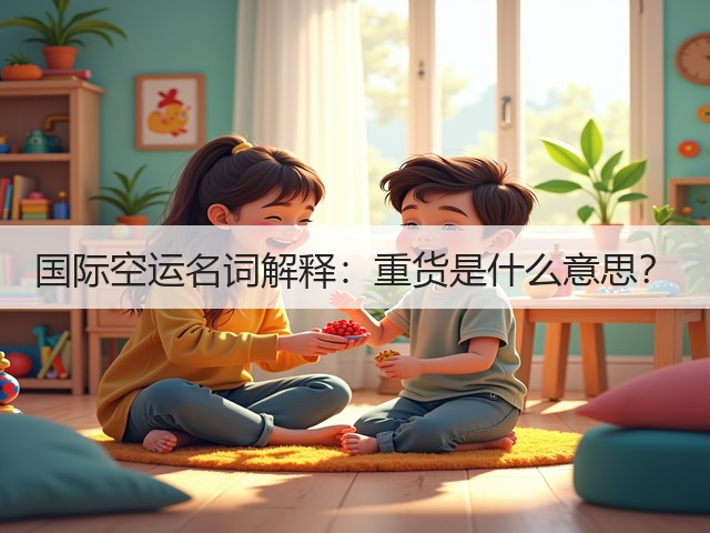 国际空运名词解释:重货是什么意思?(图1) 国际空运名词解释:重货是什么意思?(图1)