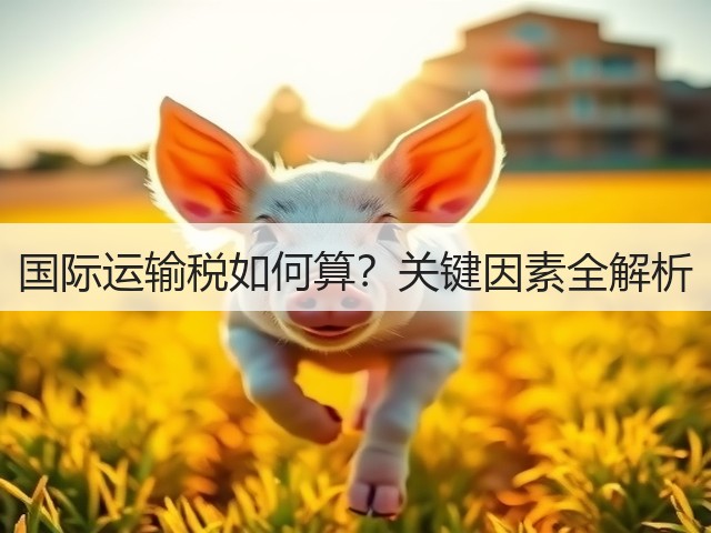 国际运输税如何算？关键因素全解析(图1)