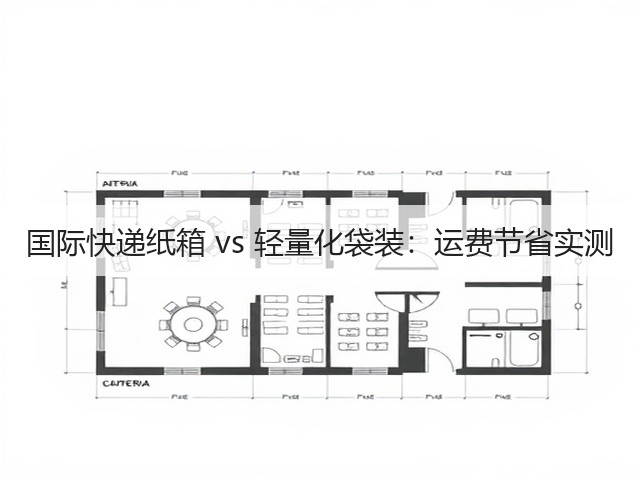国际快递纸箱 vs 轻量化袋装：运费节省实测(图1)
