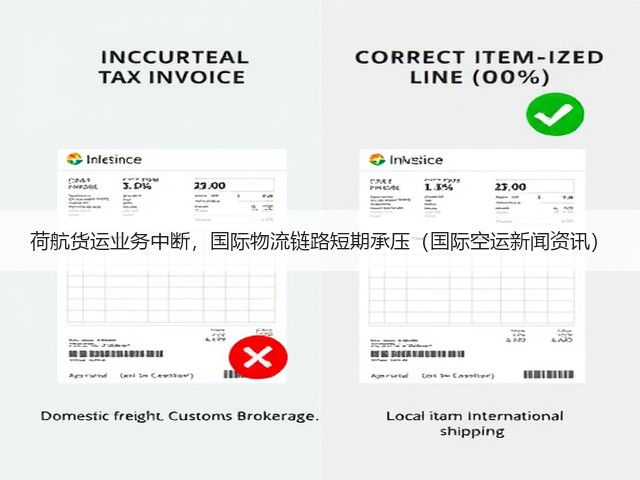 荷航货运业务中断，国际物流链路短期承压（国际空运新闻资讯）(图1)