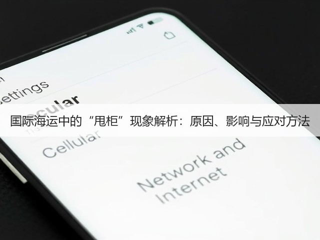 国际海运中的“甩柜”现象解析:原因、影响与应对方法(图1) 国际海运中的“甩柜”现象解析:原因、影响与应对方法(图1)