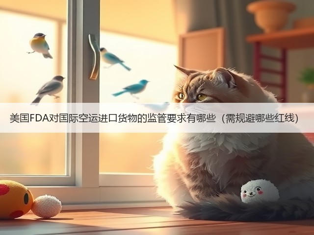 美国FDA对国际空运进口货物的监管要求有哪些(需规避哪些红线)(图3) 美国FDA对国际空运进口货物的监管要求有哪些(需规避哪些红线)(图3)
