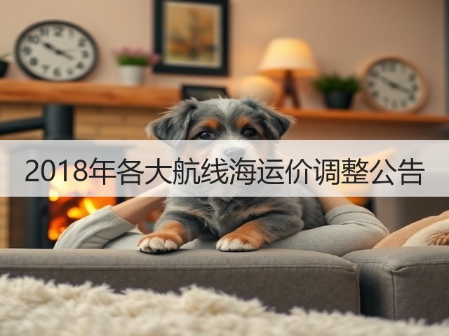 2018年各大航线海运价调整公告(图3) 2018年各大航线海运价调整公告(图3)