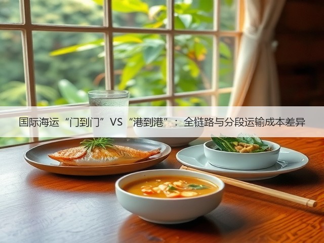 国际海运“门到门”VS“港到港”：全链路与分段运输成本差异(图3)