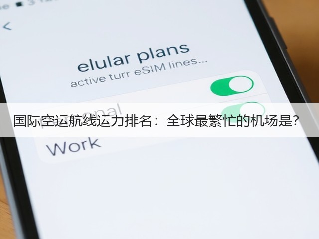国际空运航线运力排名:全球最繁忙的机场是?(图1) 国际空运航线运力排名:全球最繁忙的机场是?(图1)