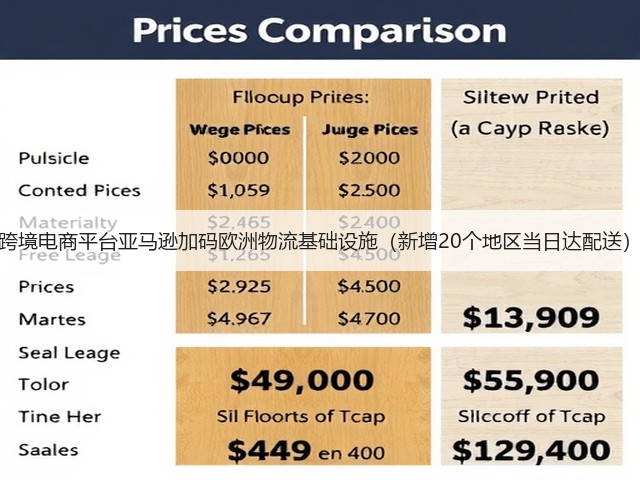 跨境电商平台亚马逊加码欧洲物流基础设施(新增20个地区当日达配送)(图3) 跨境电商平台亚马逊加码欧洲物流基础设施(新增20个地区当日达配送)(图3)