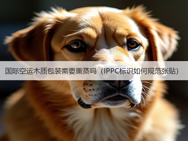 国际空运木质包装需要熏蒸吗(IPPC标识如何规范张贴)(图3) 国际空运木质包装需要熏蒸吗(IPPC标识如何规范张贴)(图3)