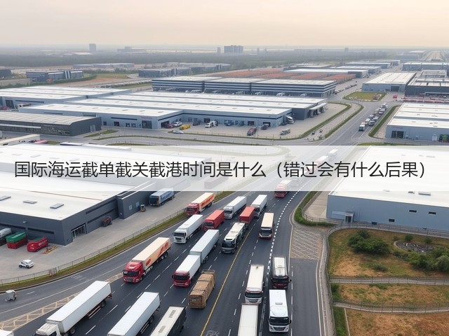 国际海运截单截关截港时间是什么(错过会有什么后果)(图3) 国际海运截单截关截港时间是什么(错过会有什么后果)(图3)