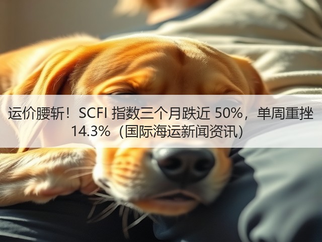 运价腰斩！SCFI 指数三个月跌近 50%，单周重挫 14.3%（国际海运新闻资讯）(图1)
