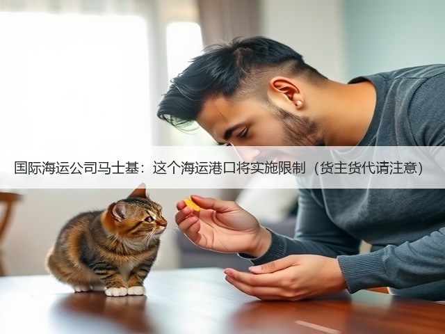 国际海运公司马士基：这个海运港口将实施限制（货主货代请注意）(图1)