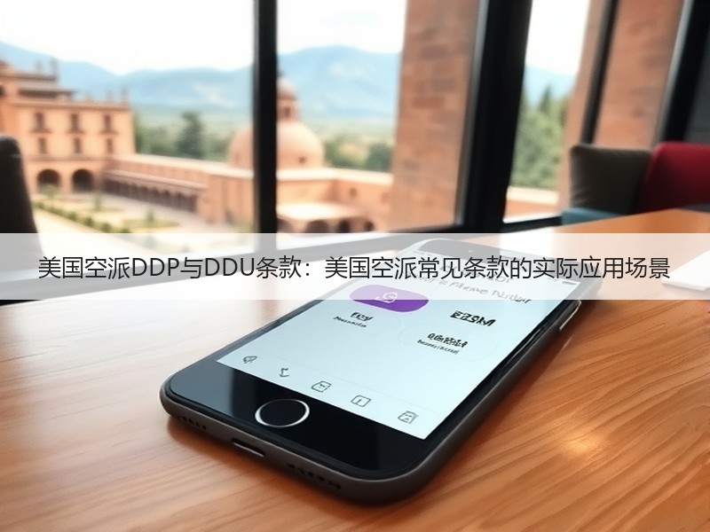 美国空派DDP与DDU条款：美国空派常见条款的实际应用场景