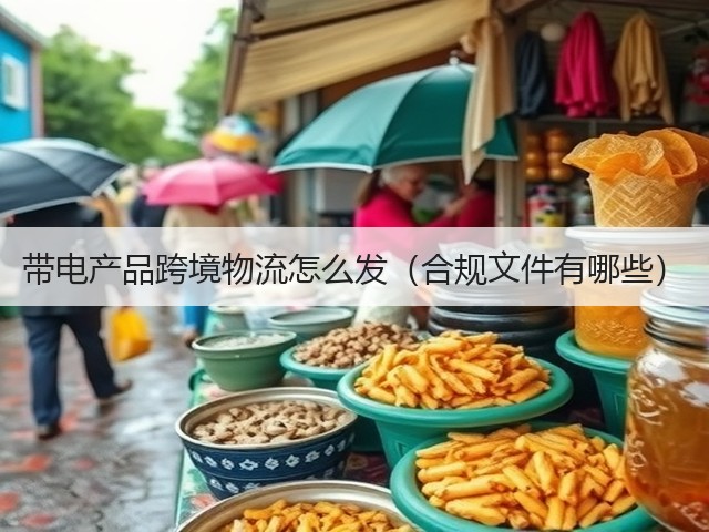 带电产品跨境物流怎么发(合规文件有哪些)(图3) 带电产品跨境物流怎么发(合规文件有哪些)(图3)