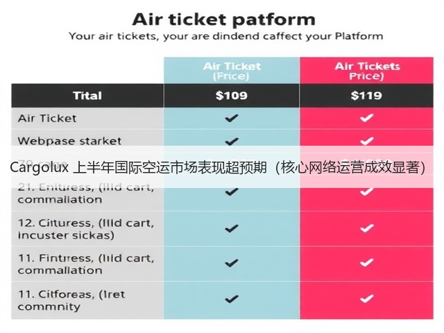 Cargolux 上半年国际空运市场表现超预期（核心网络运营成效显著）(图3)