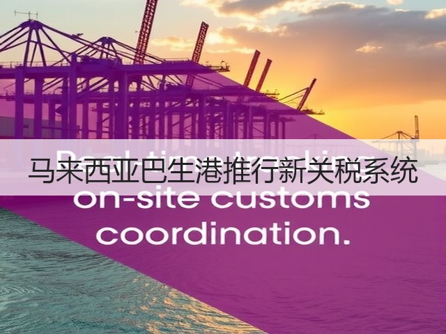 马来西亚巴生港推行新关税系统(图2)