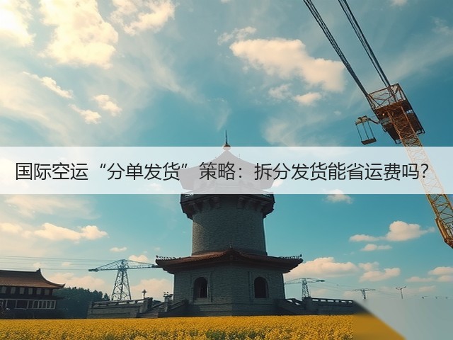 国际空运“分单发货”策略：拆分发货能省运费吗？(图1)