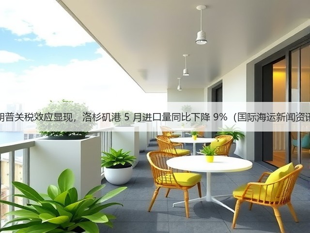 特朗普关税效应显现,洛杉矶港 5 月进口量同比下降 9%(国际海运新闻资讯)(图3) 特朗普关税效应显现,洛杉矶港 5 月进口量同比下降 9%(国际海运新闻资讯)(图3)