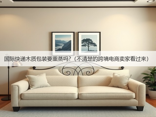 国际快递木质包装要熏蒸吗?（不清楚的跨境电商卖家看过来）(图1)