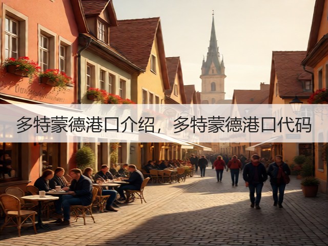 多特蒙德港口介绍，多特蒙德港口代码(图3)