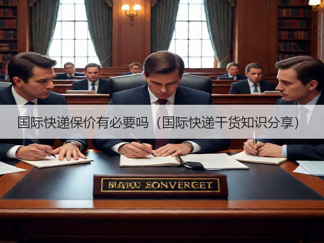 国际快递保价有必要吗（国际快递干货知识分享）(图1)