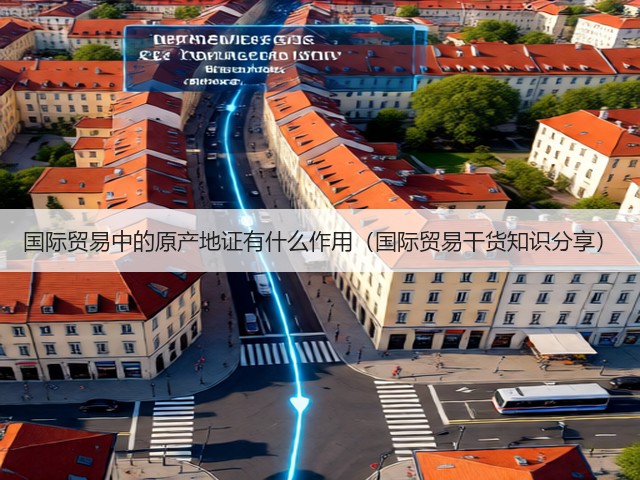 国际贸易中的原产地证有什么作用（国际贸易干货知识分享）(图1)