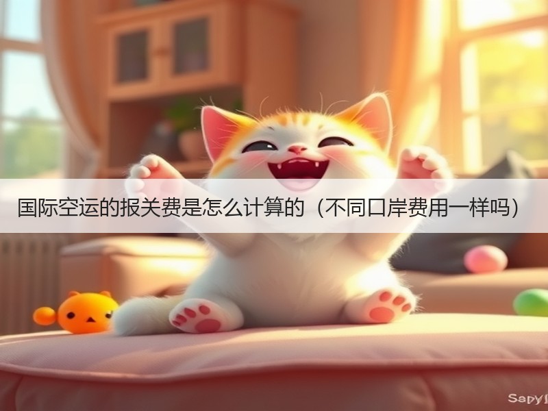 国际空运的报关费是怎么计算的（不同口岸费用一样吗）