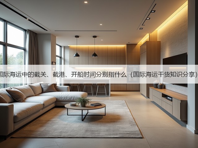 国际海运中的截关、截港、开船时间分别指什么（国际海运干货知识分享）(图2)