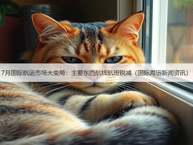 7月国际航运市场大变局：主要东西航线航班锐减（国际海运新闻资讯）(图1)